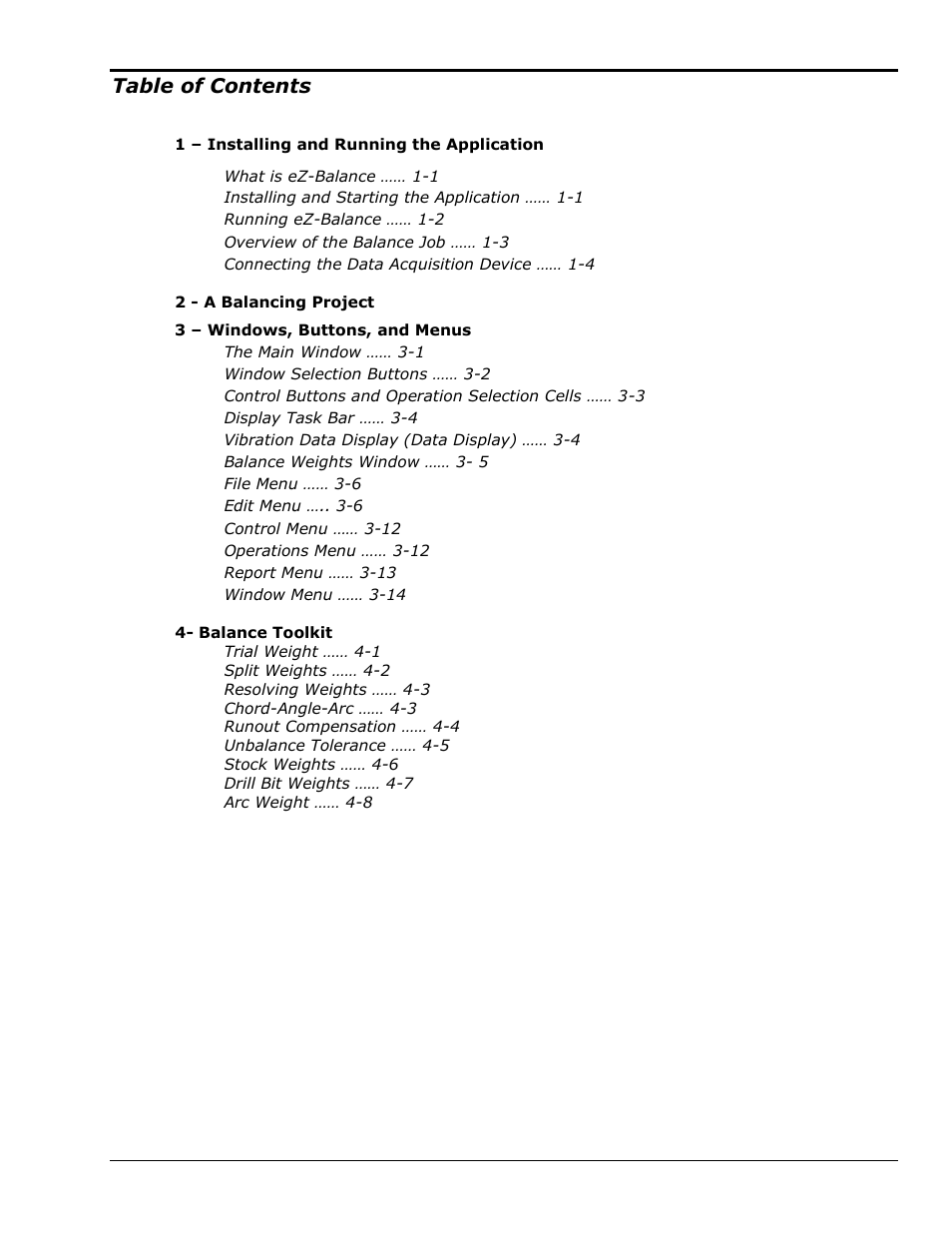 Measurement Computing eZ-Balance rev.9.0 User Manual | Page 3 / 40