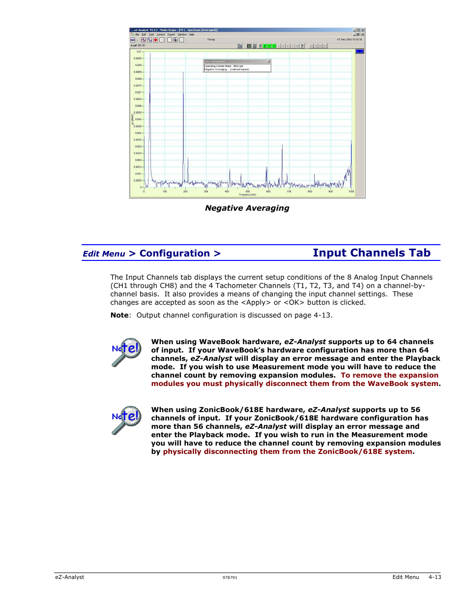 Input channels tab, Configuration | Measurement Computing eZ-Analyst rev.14.1 User Manual | Page 49 / 136