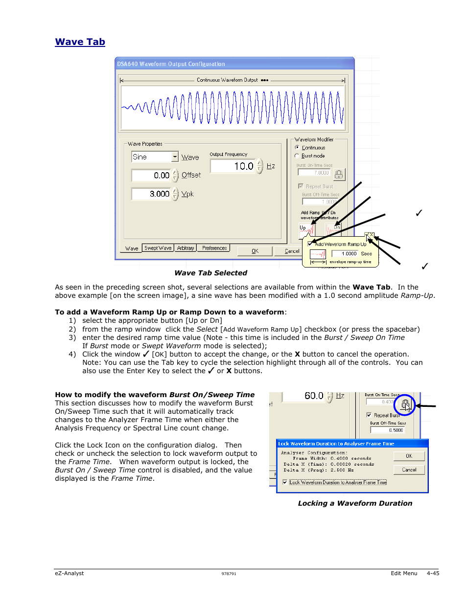 Wave tab | Measurement Computing eZ-Analyst rev.14.1 User Manual | Page 81 / 136