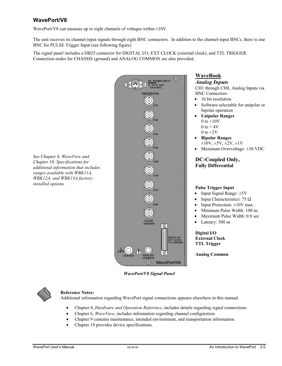 Measurement Computing WavePort rev.3.0 User Manual | Page 15 / 140
