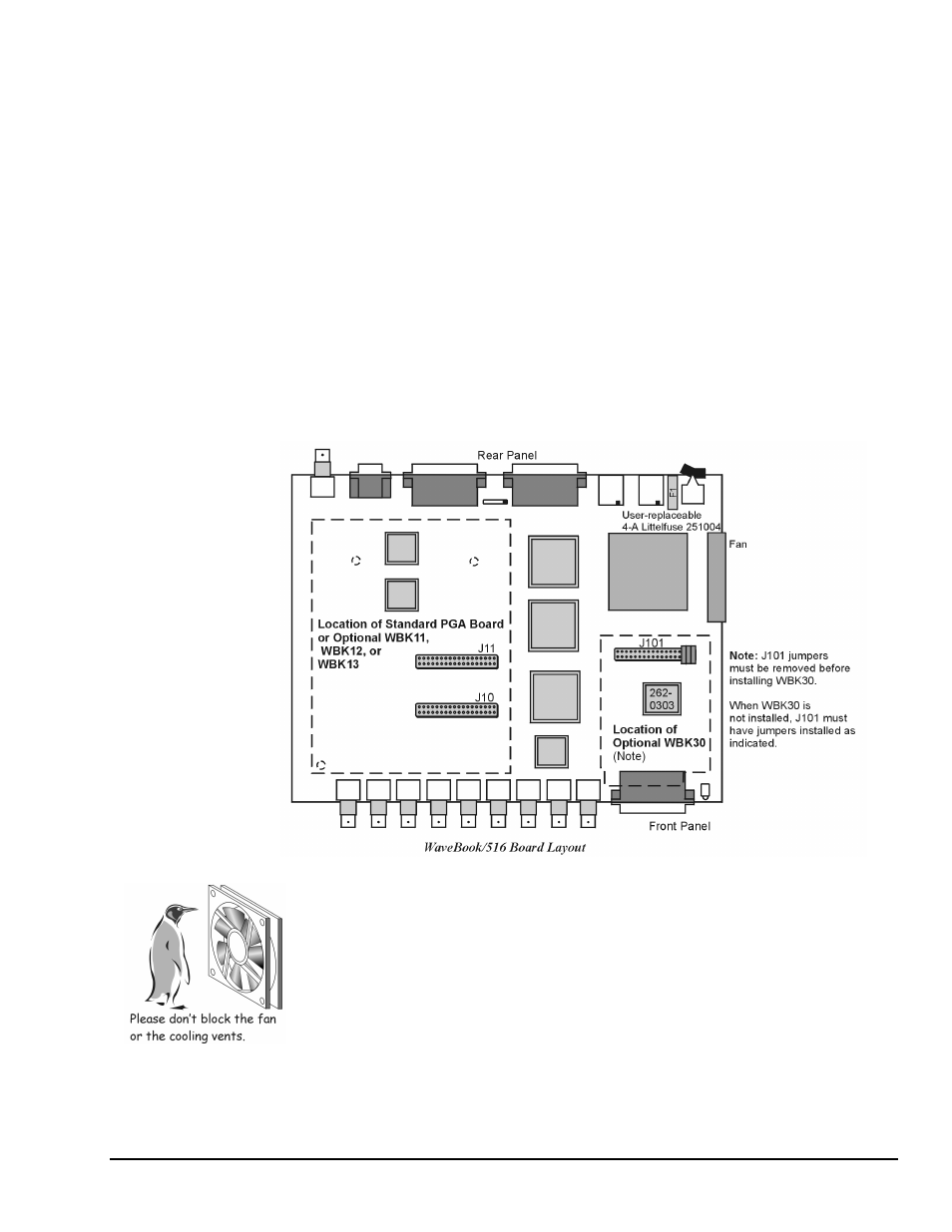 Wavebook/516 fan | Measurement Computing WaveBook rev.4.0 User Manual | Page 51 / 82