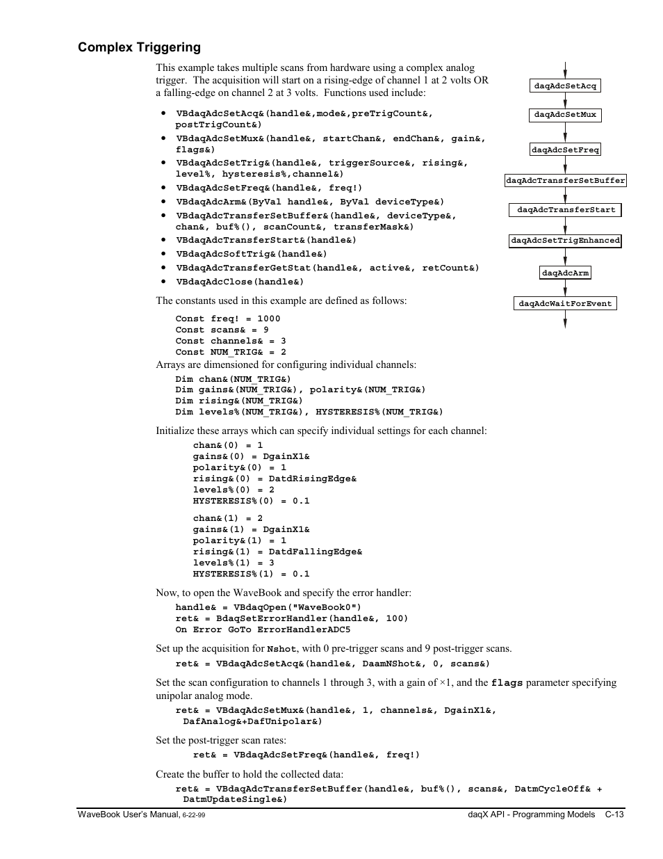 Complex triggering | Measurement Computing WaveBook rev.3.0 User Manual | Page 187 / 236