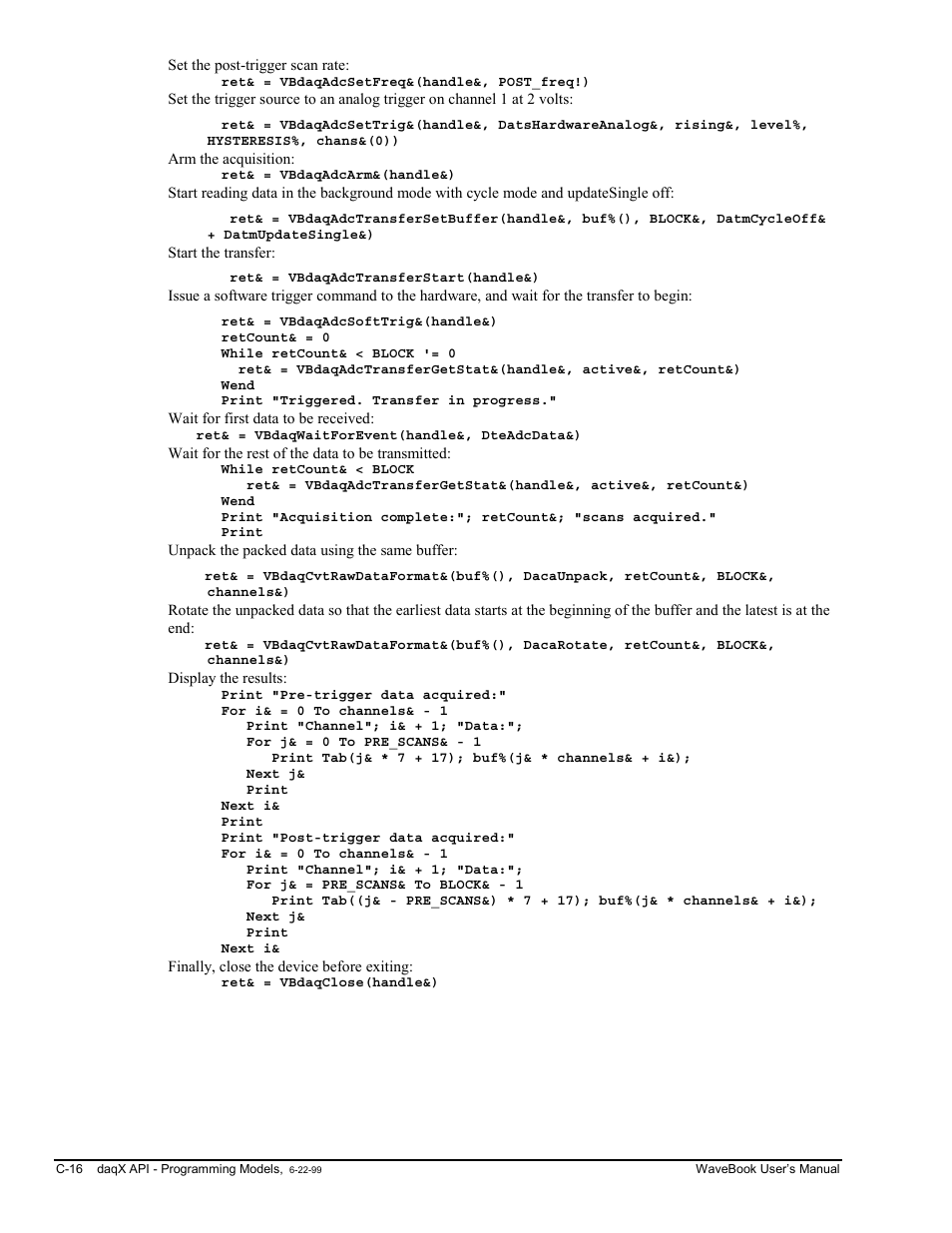 Measurement Computing WaveBook rev.3.0 User Manual | Page 190 / 236