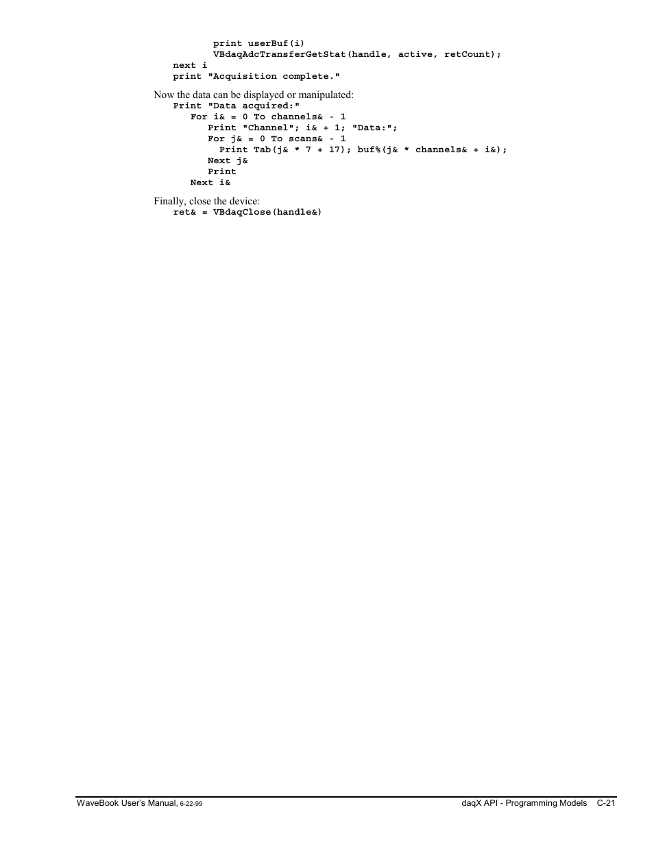 Measurement Computing WaveBook rev.3.0 User Manual | Page 195 / 236
