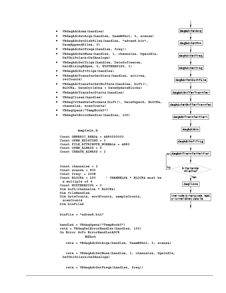 Direct-to-disk transfers | Measurement Computing TempBook rev.3.0 User Manual | Page 119 / 166