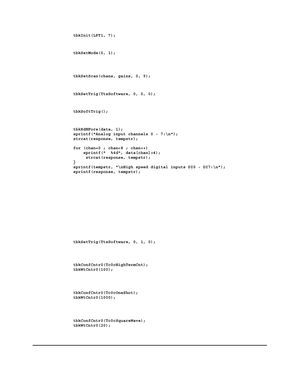 Counter/timer functions | Measurement Computing TempBook rev.3.0 User Manual | Page 37 / 166