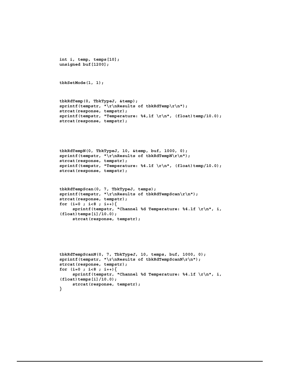 High-level thermocouple data acquisition | Measurement Computing TempBook rev.3.0 User Manual | Page 38 / 166