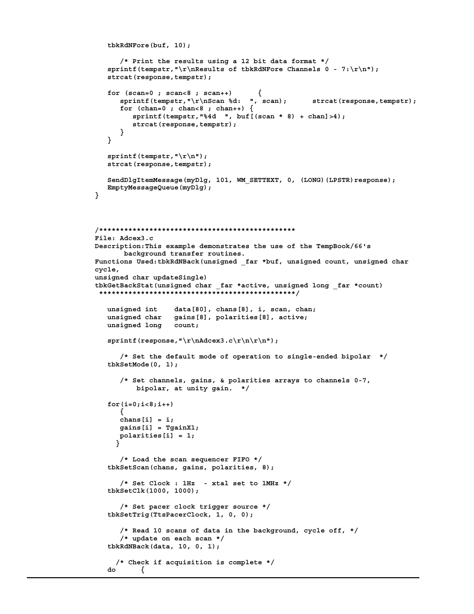Analog input in the background | Measurement Computing TempBook rev.3.0 User Manual | Page 42 / 166