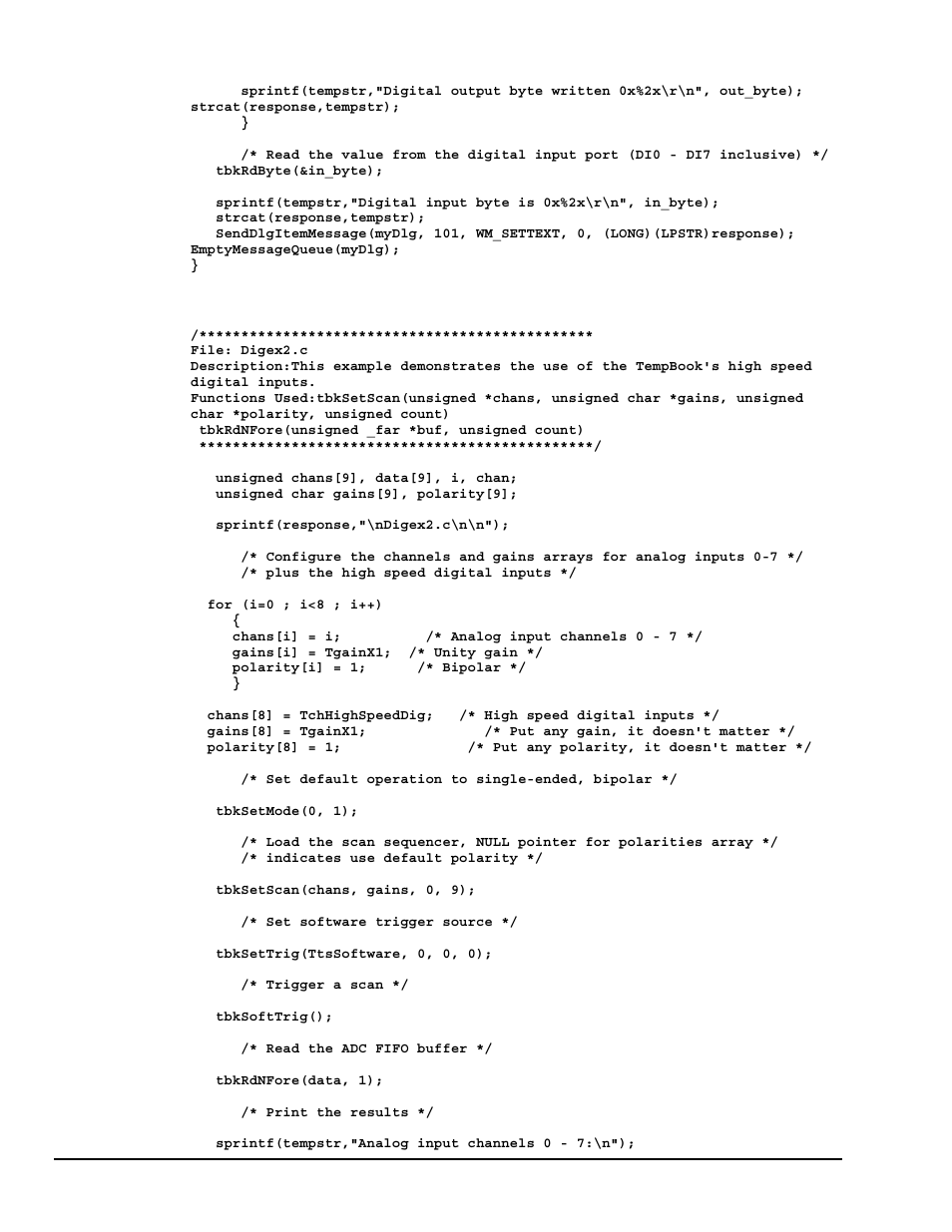 High-speed digital input | Measurement Computing TempBook rev.3.0 User Manual | Page 44 / 166