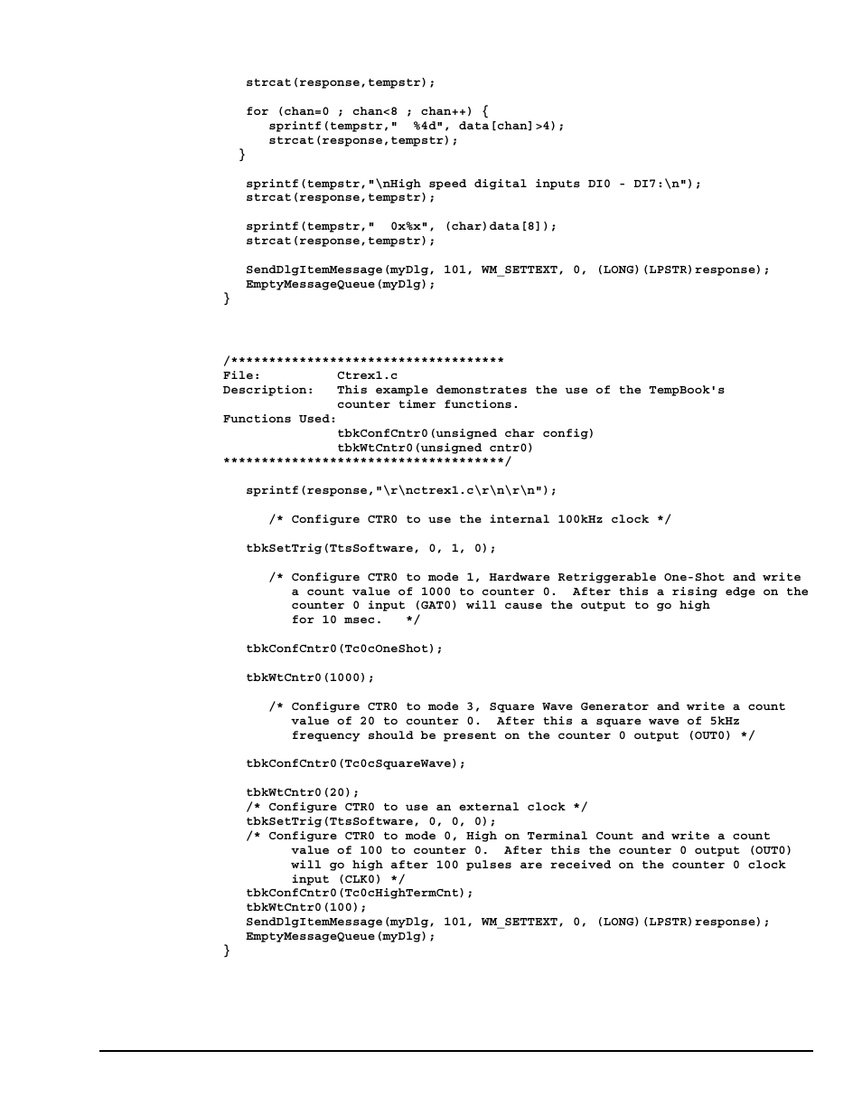 Counter timer functions | Measurement Computing TempBook rev.3.0 User Manual | Page 45 / 166
