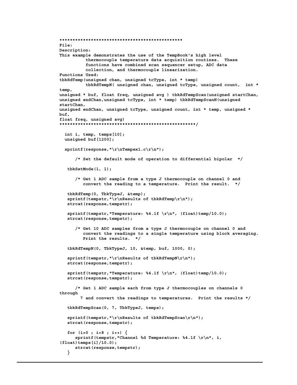 High-level thermocouple measurement | Measurement Computing TempBook rev.3.0 User Manual | Page 46 / 166