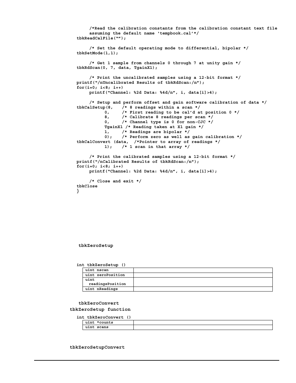 Zero compensation | Measurement Computing TempBook rev.3.0 User Manual | Page 53 / 166