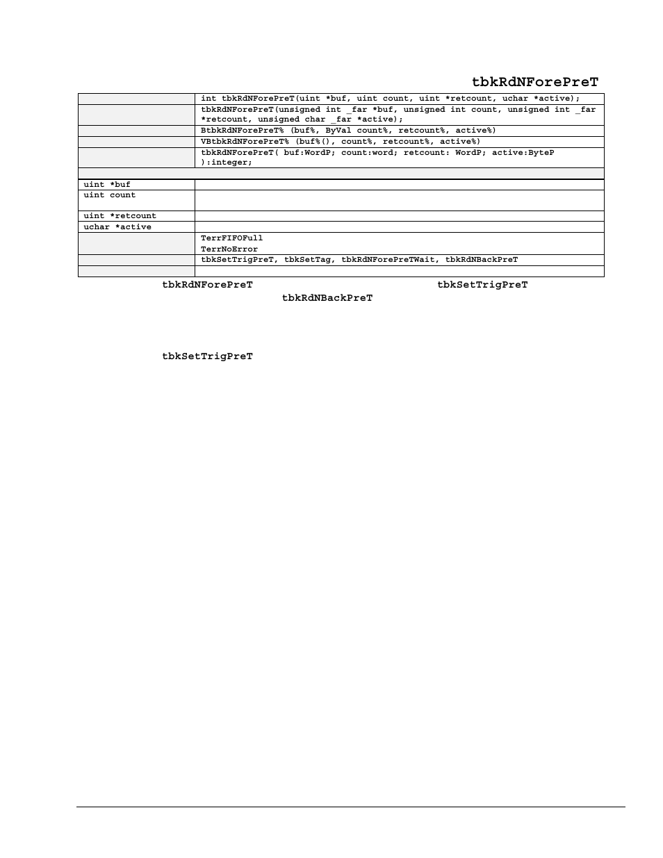 Tbkrdnforepret | Measurement Computing TempBook rev.3.0 User Manual | Page 73 / 166