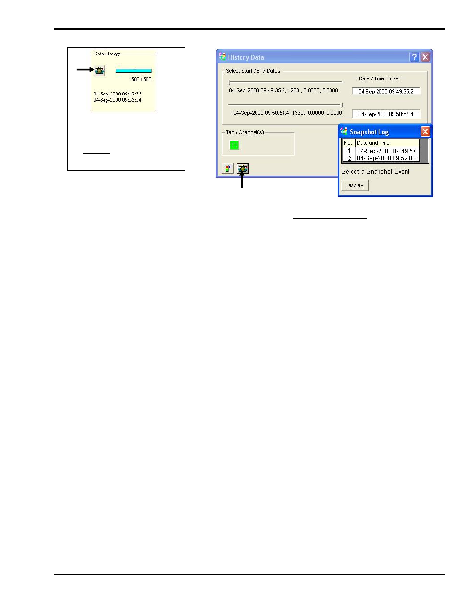 Snapshot log | Measurement Computing eZ-TOMAS rev.11.0 User Manual | Page 77 / 94