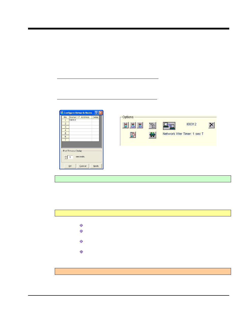 Ch 9 - network menu [in gauge window, Network menu | Measurement Computing eZ-TOMAS rev.11.0 User Manual | Page 89 / 94