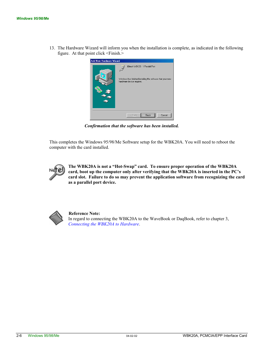 Measurement Computing WBK20A User Manual | Page 12 / 38