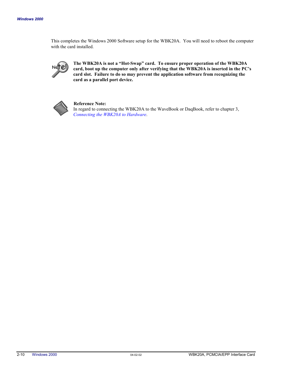 Measurement Computing WBK20A User Manual | Page 16 / 38