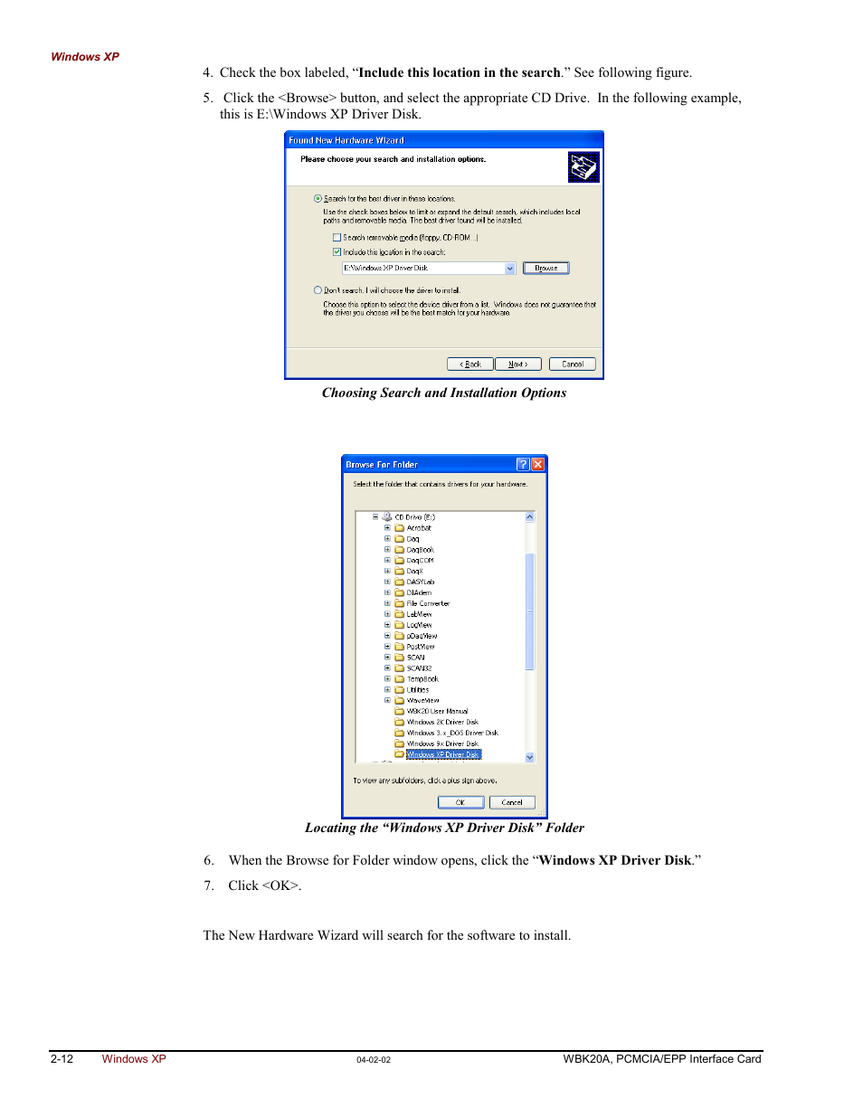 Measurement Computing WBK20A User Manual | Page 18 / 38