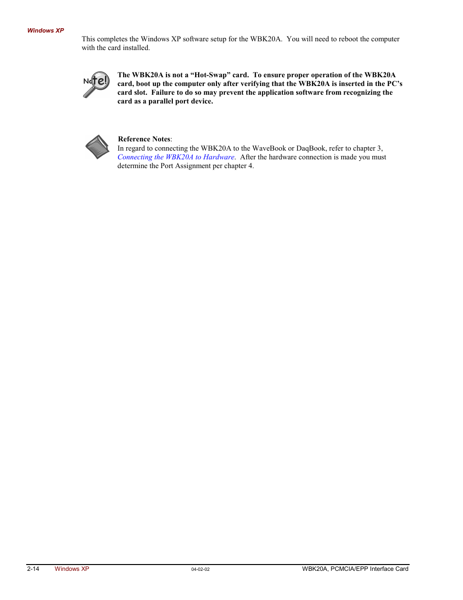 Measurement Computing WBK20A User Manual | Page 20 / 38