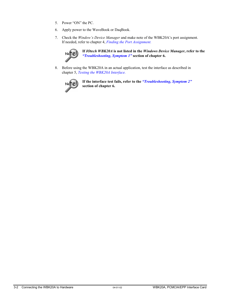 Measurement Computing WBK20A User Manual | Page 22 / 38