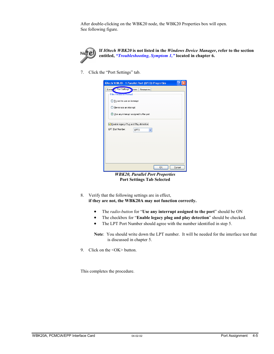 Measurement Computing WBK20A User Manual | Page 27 / 38