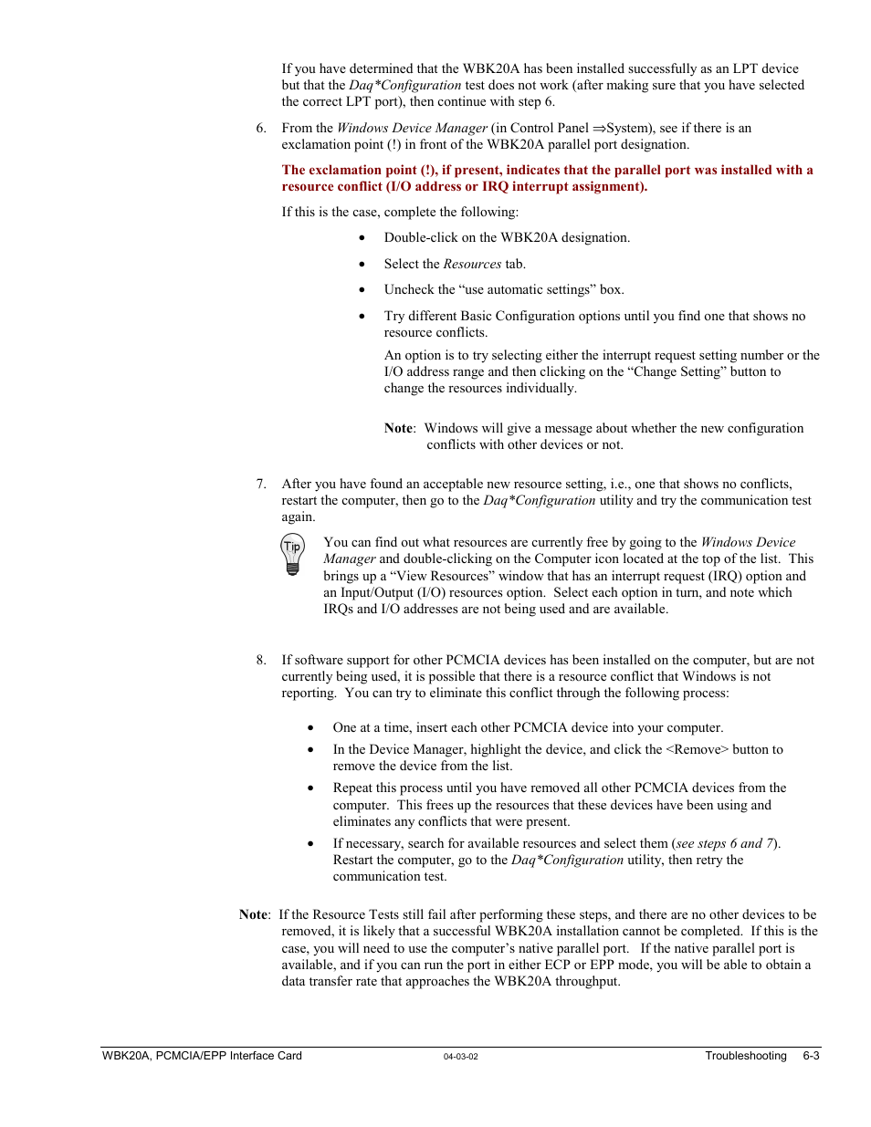 Measurement Computing WBK20A User Manual | Page 35 / 38
