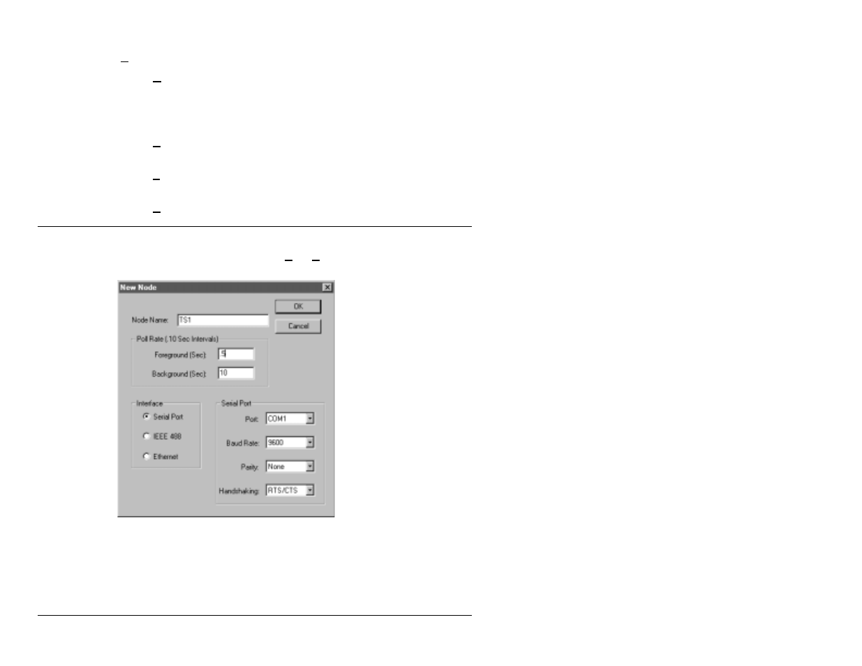Creating a node | Measurement Computing ScanServer rev.2.0 User Manual | Page 18 / 42