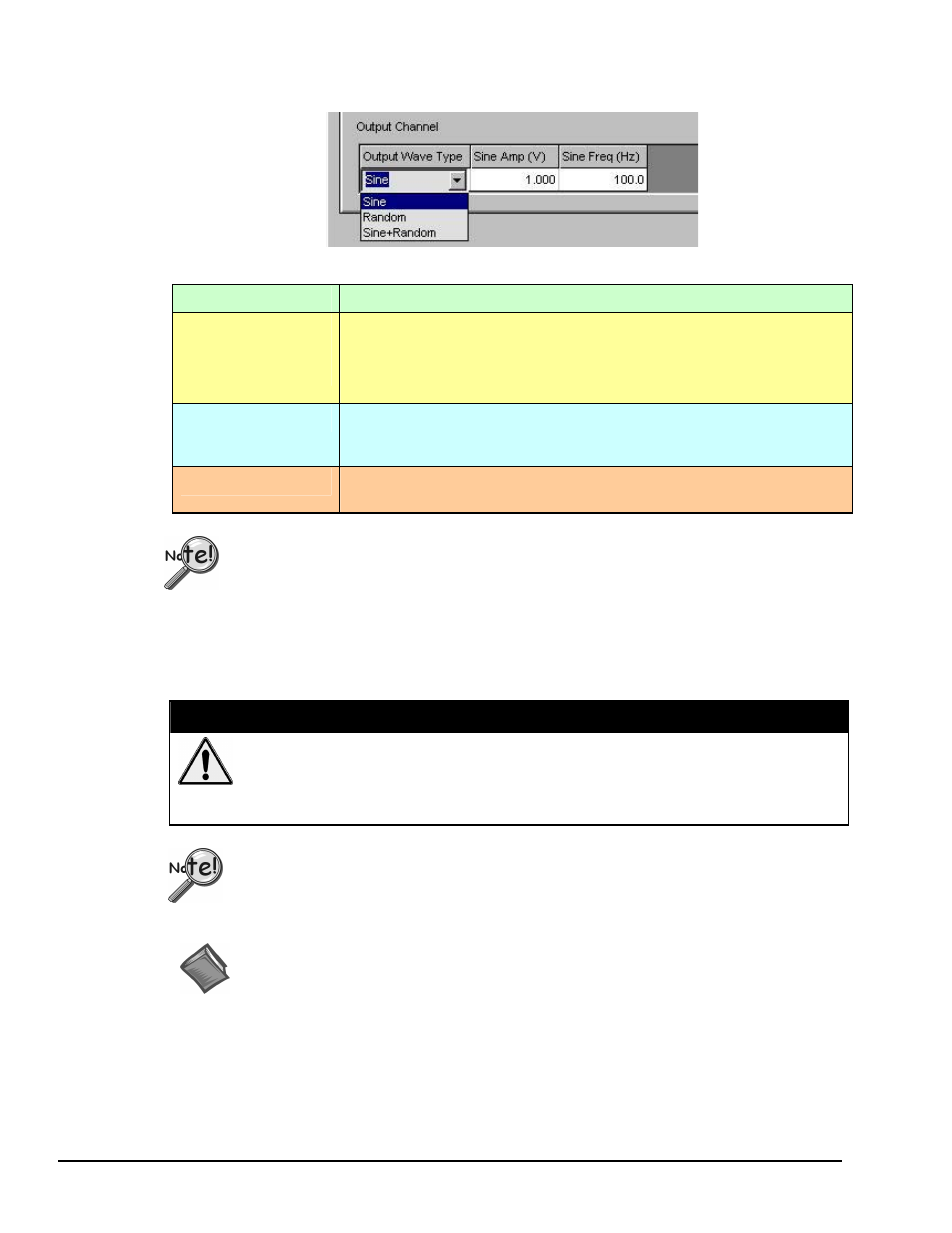Reference note, Warning | Measurement Computing eZ-PostView rev.2.0 User Manual | Page 112 / 144