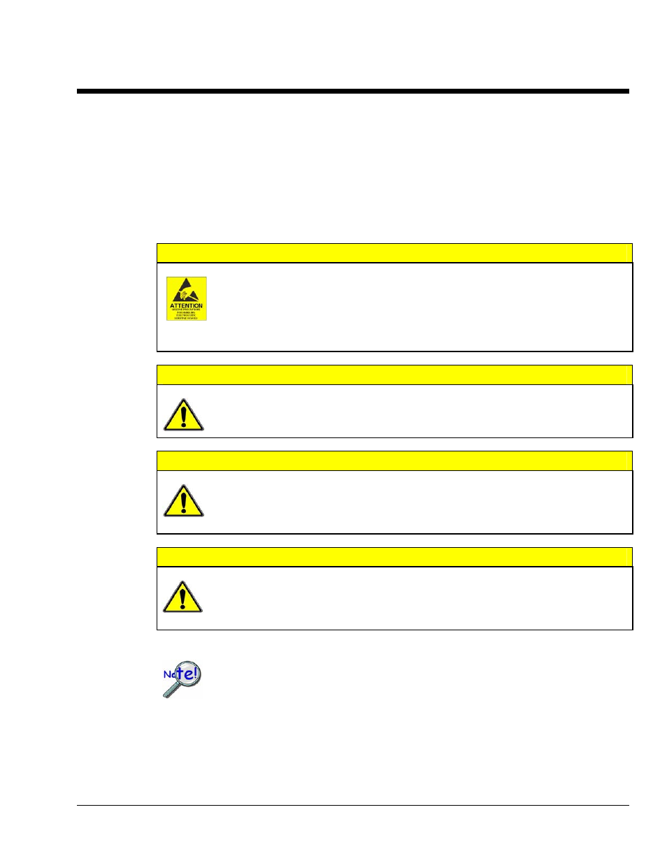 Ch 3 - hardware setup, Hardware setup, Caution | Measurement Computing Personal Daq rev.6.0 User Manual | Page 37 / 170