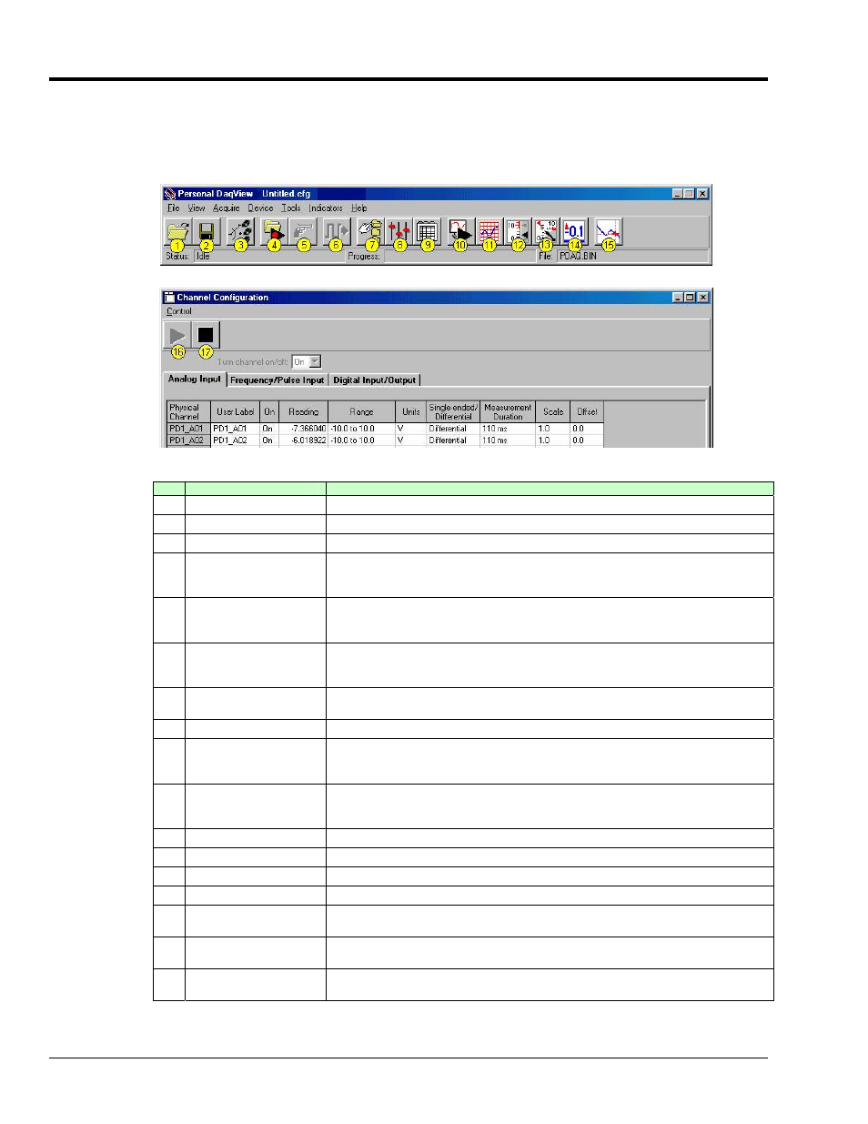 4) configure the system | Measurement Computing Personal Daq rev.6.0 Quick Start User Manual | Page 8 / 12
