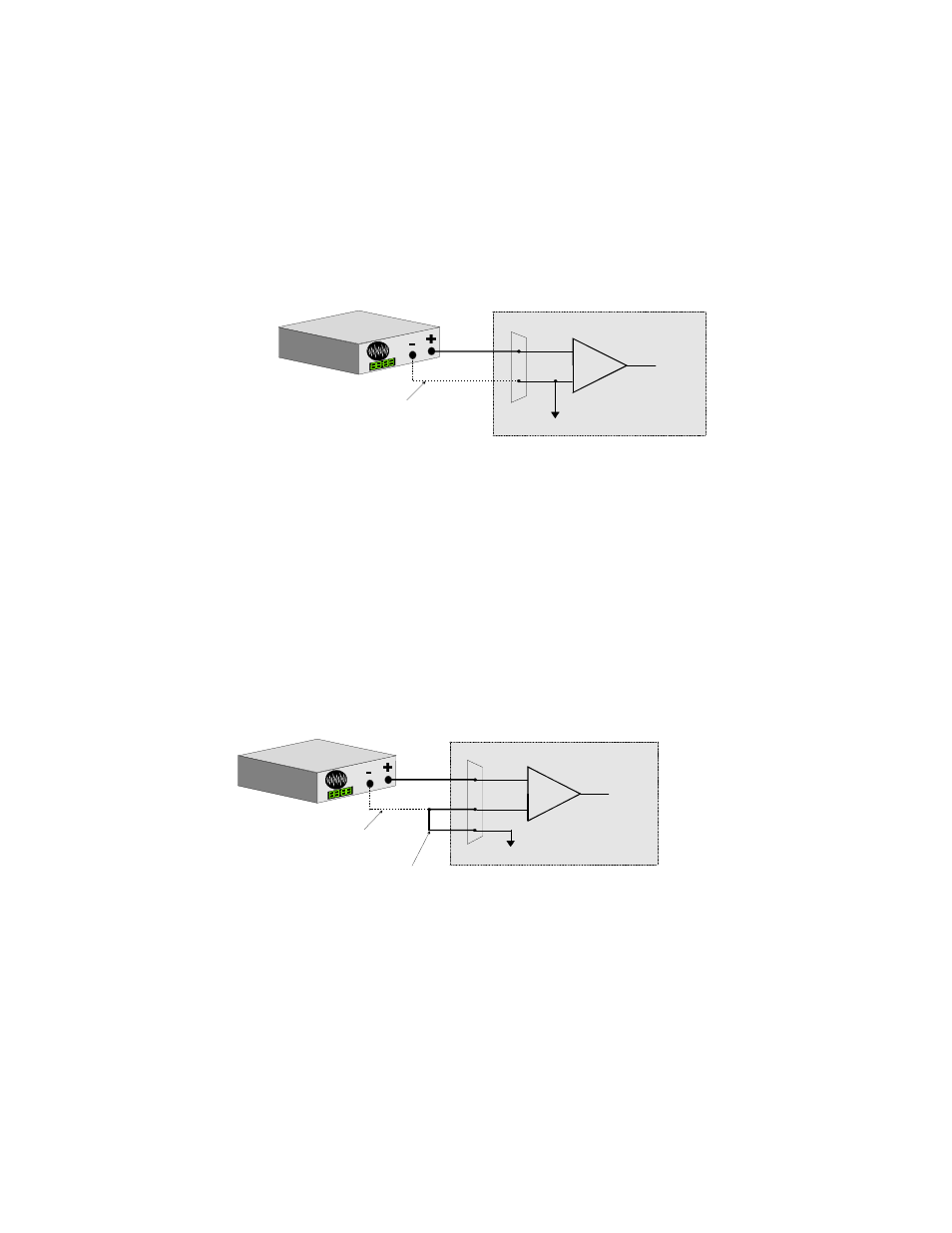 2 common ground / differential inputs, Common ground / single-ended input | Measurement Computing CIO-DAS16Jr/16 User Manual | Page 12 / 26