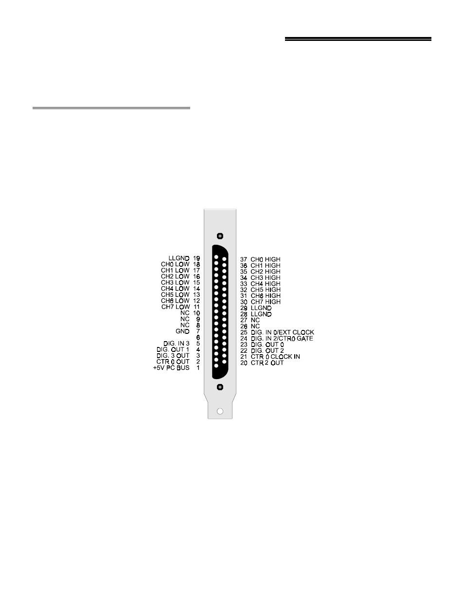 3 signal connections | Measurement Computing CIO-DAS16/M1/16 User Manual | Page 6 / 26
