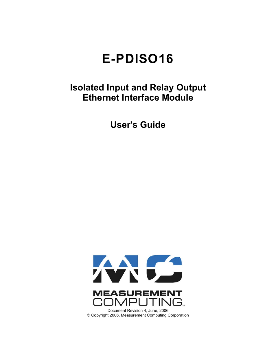 E-pdiso16 | Measurement Computing E-PDISO16 User Manual | Page 2 / 28