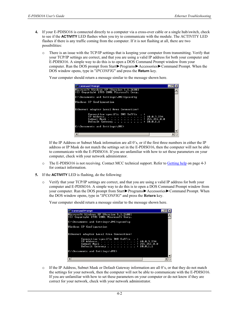 Measurement Computing E-PDISO16 User Manual | Page 21 / 28