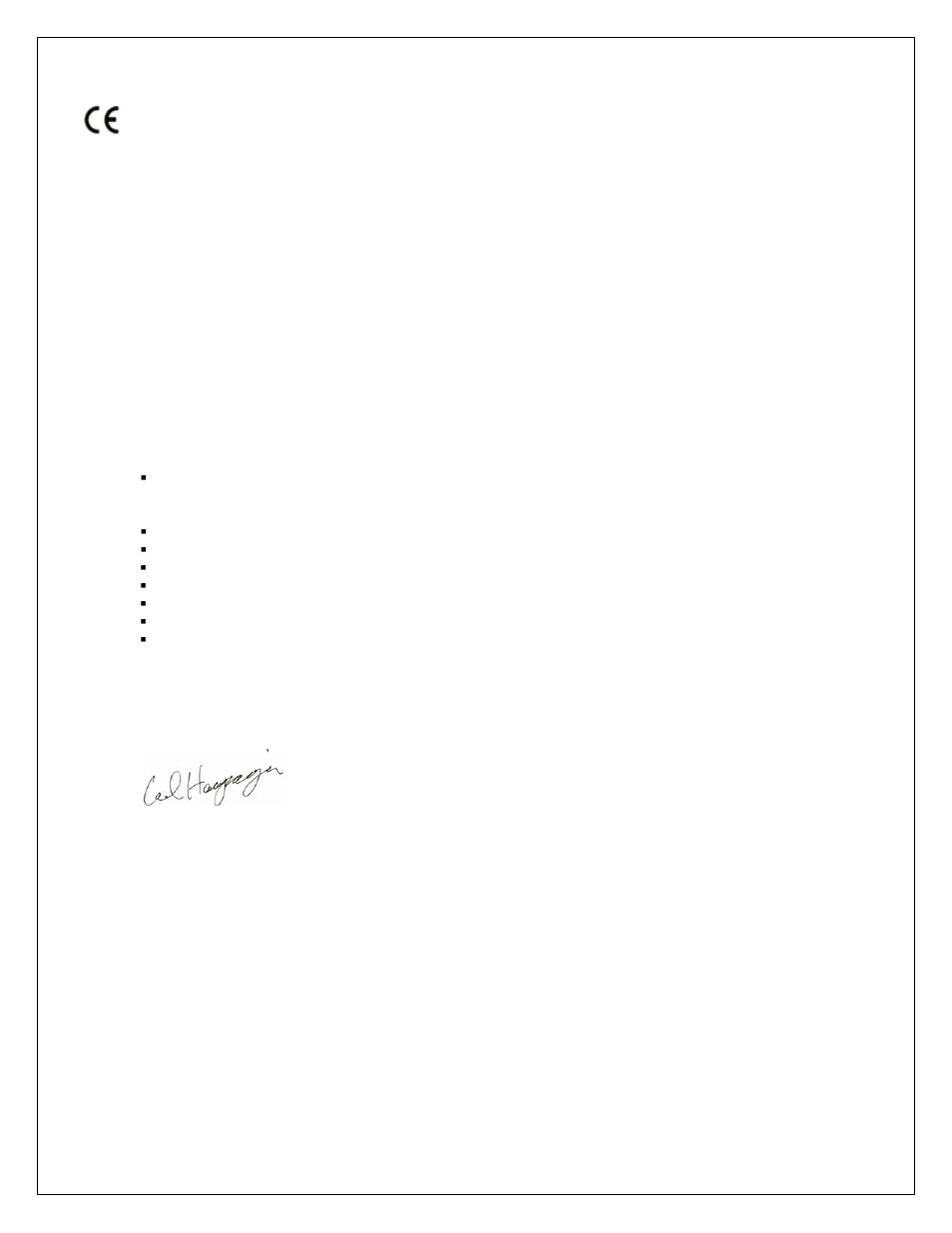 Declaration of conformity | Measurement Computing PCI-CTR05 User Manual | Page 17 / 18