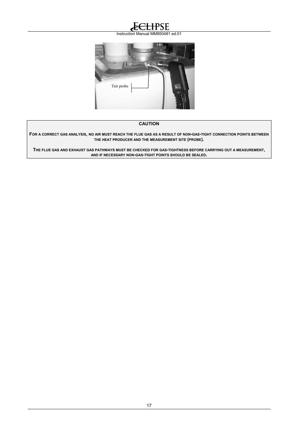 Eclipse Combustion EGA4 User Manual | Page 17 / 50