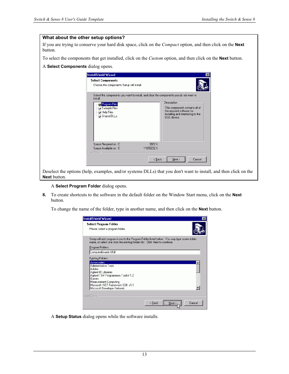 Measurement Computing SWITCH User Manual | Page 13 / 34