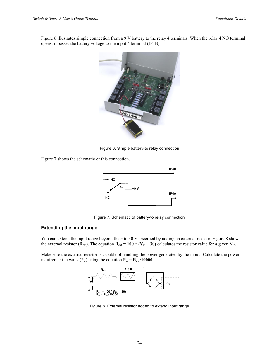 Extending the input range | Measurement Computing SWITCH User Manual | Page 24 / 34