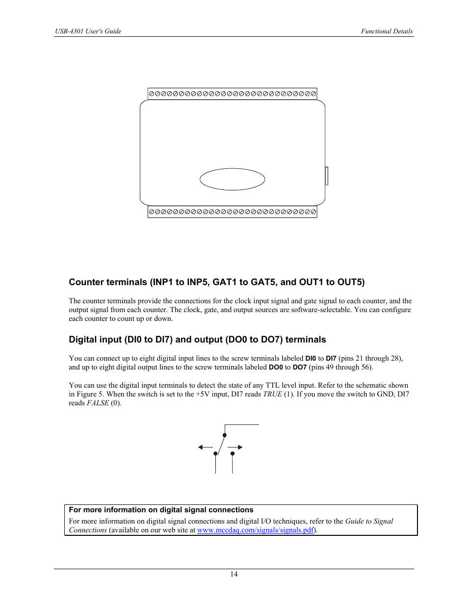Measurement Computing USB-4301 User Manual | Page 14 / 27