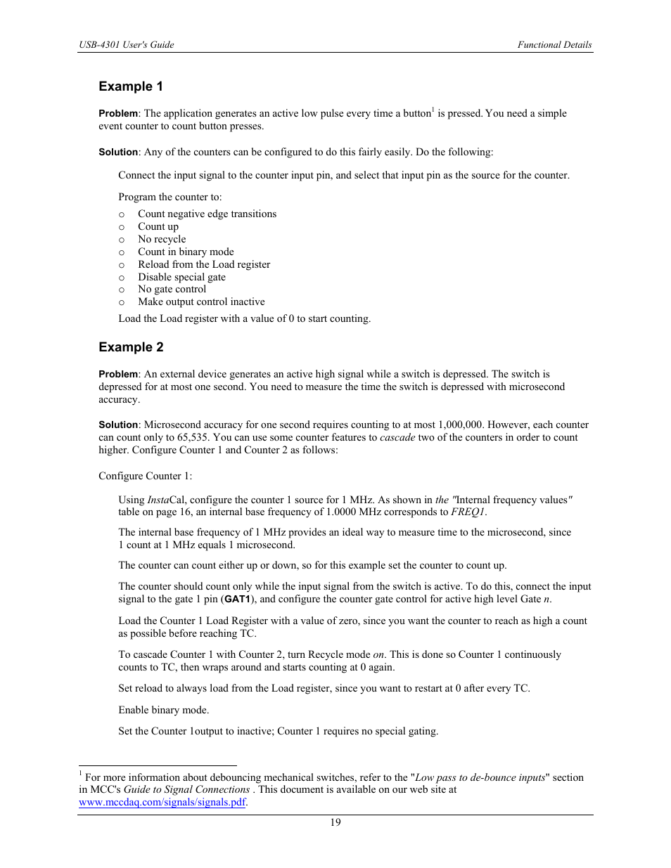 Measurement Computing USB-4301 User Manual | Page 19 / 27