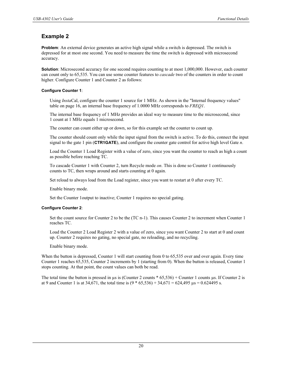 Measurement Computing USB-4302 User Manual | Page 20 / 28