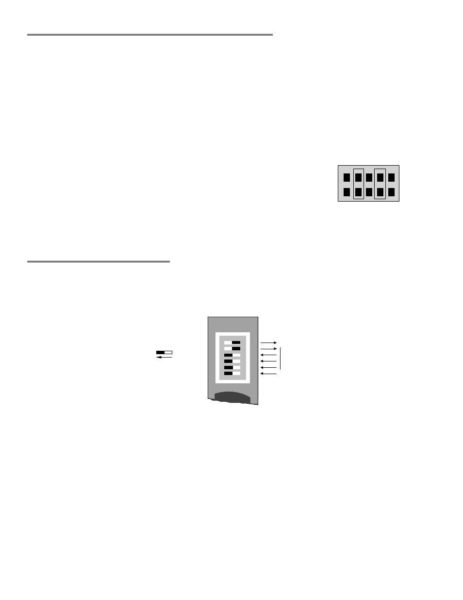 6 d/a converter reference jumper block, 7 range switch setting | Measurement Computing CIO-DAS16 User Manual | Page 7 / 36