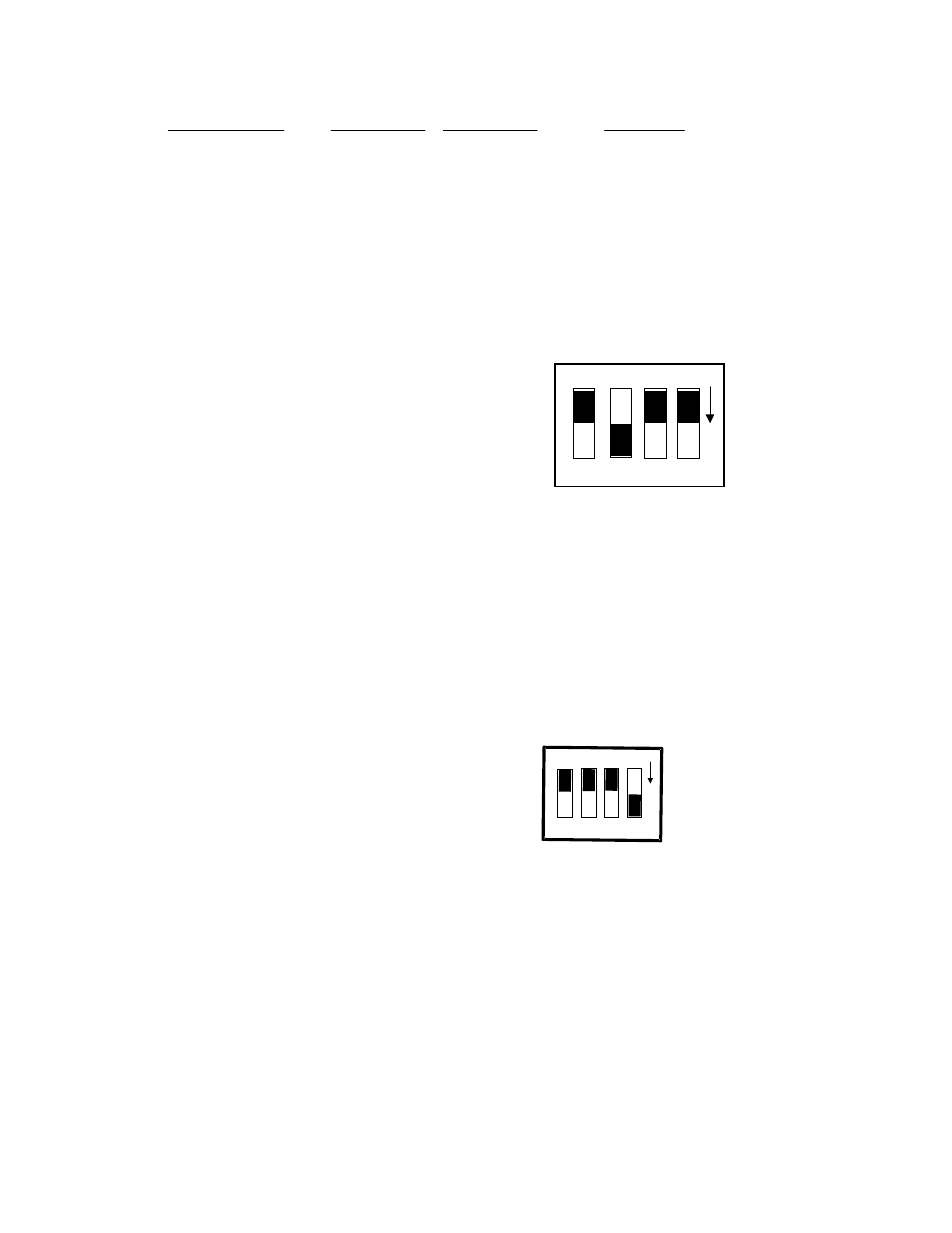 1 first stage gain, 2 second stage gain, Figure 5-2. second stage gain switch location | Measurement Computing CIO-EXP-RTD16 User Manual | Page 18 / 26