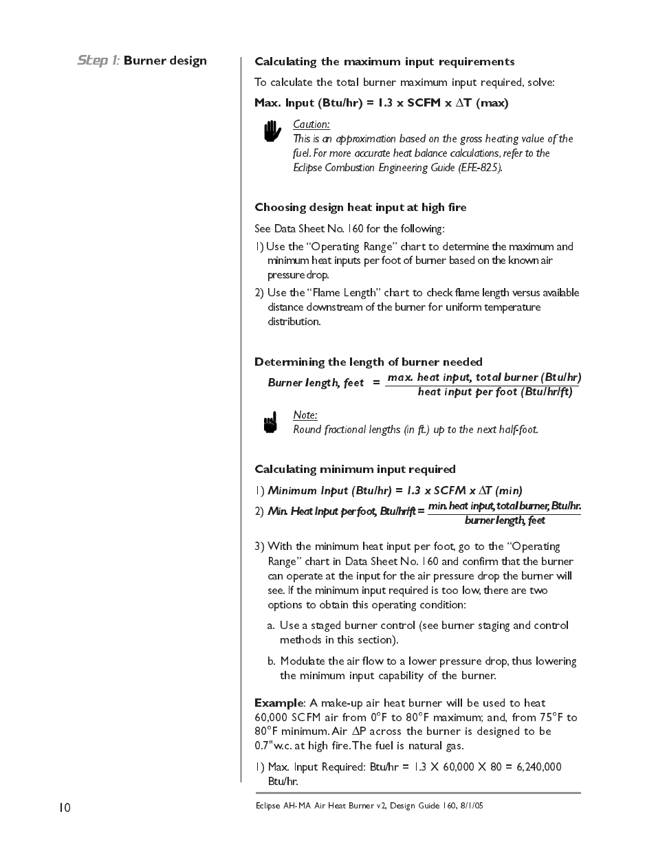 Eclipse Combustion AIRHEAT AH-MA User Manual | Page 10 / 26