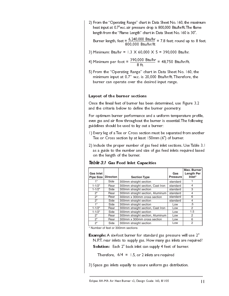 Eclipse Combustion AIRHEAT AH-MA User Manual | Page 11 / 26