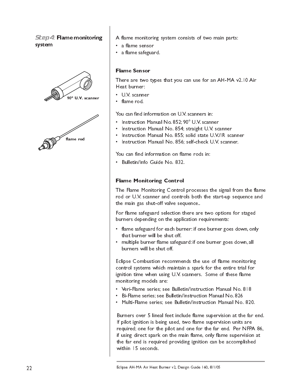 Eclipse Combustion AIRHEAT AH-MA User Manual | Page 22 / 26