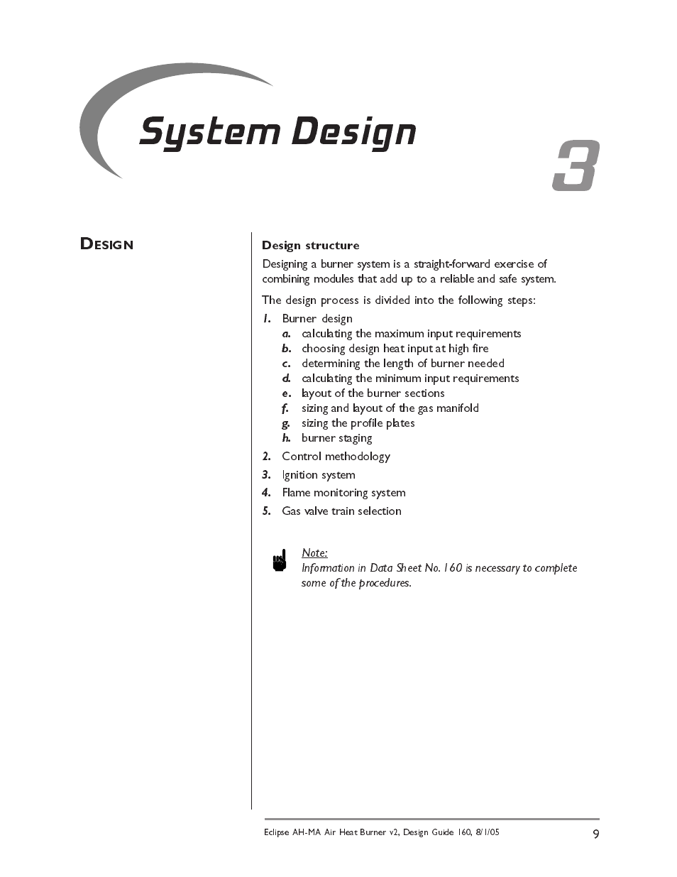 System design | Eclipse Combustion AIRHEAT AH-MA User Manual | Page 9 / 26