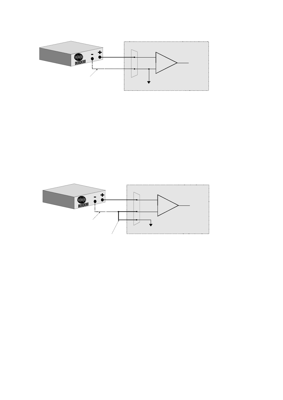 2 common ground / differential inputs, 3 common mode voltage < ±10v / single ended inputs, A/d board | Measurement Computing PCM-DAS16D/12 User Manual | Page 20 / 36