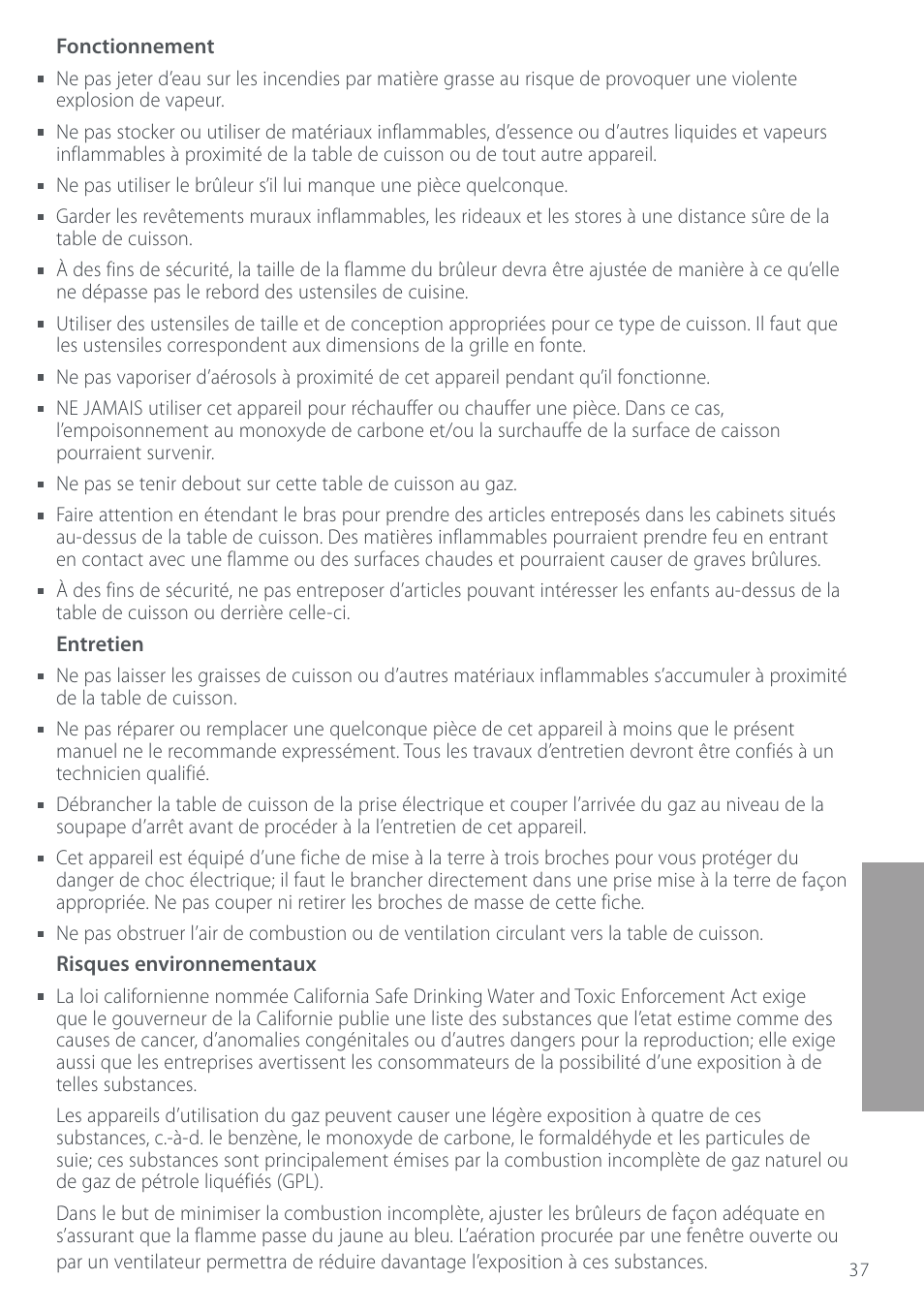 Cuisine-Cookware GC912 User Manual | Page 39 / 52