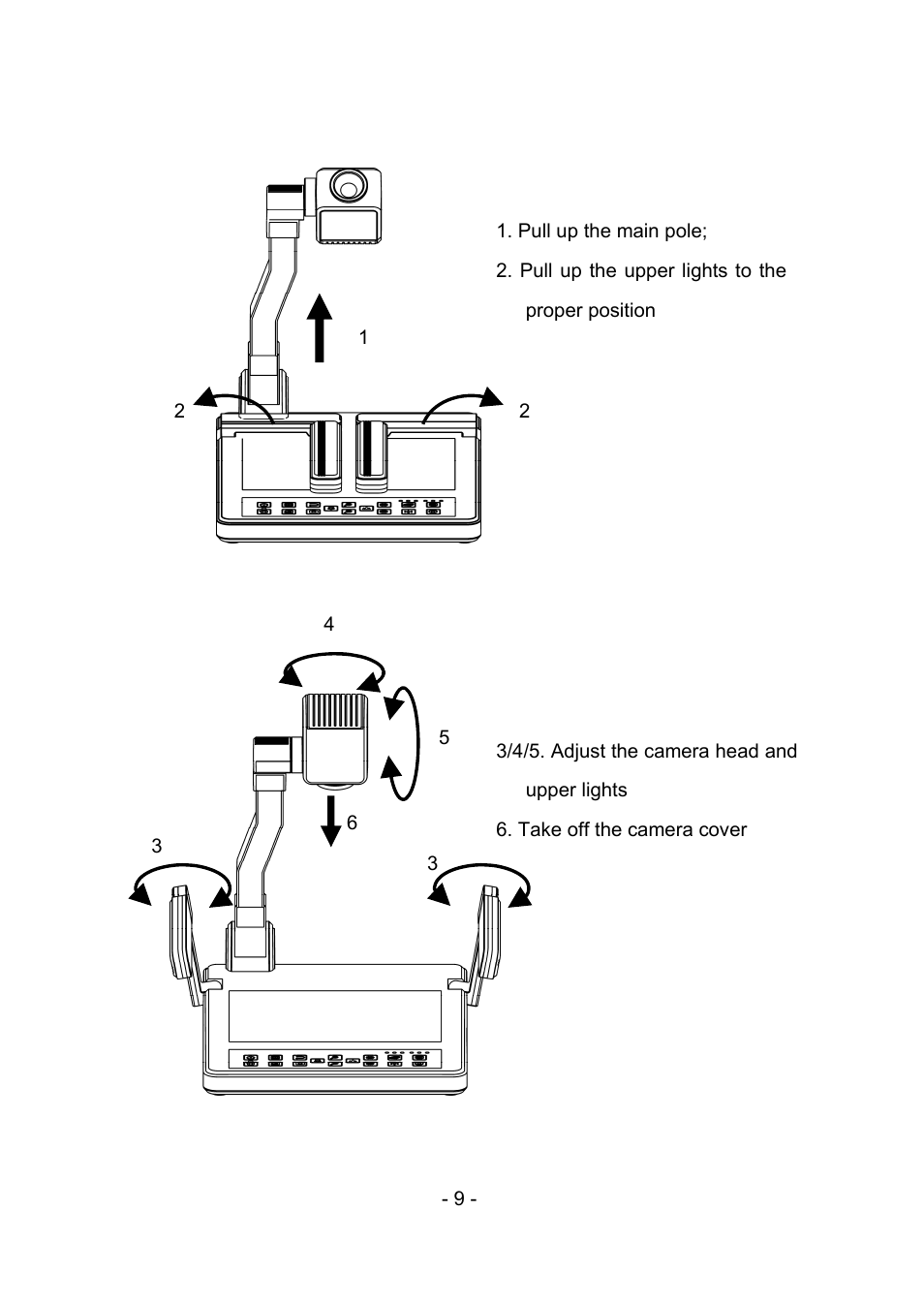 3 setup the visualizer | MEGAPOWER MVP-886 User Manual | Page 13 / 50
